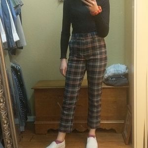 💜American eagle plaid pants💜